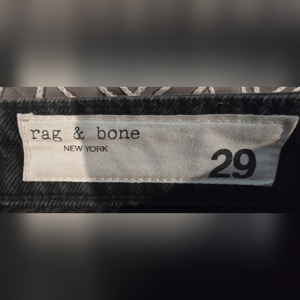 rag & bone Black Ankle & Cropped Jeans - Picture 9 of 11